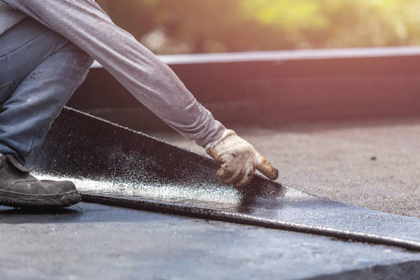 Professional Emergency Waterproofing technician working in Romney, IN